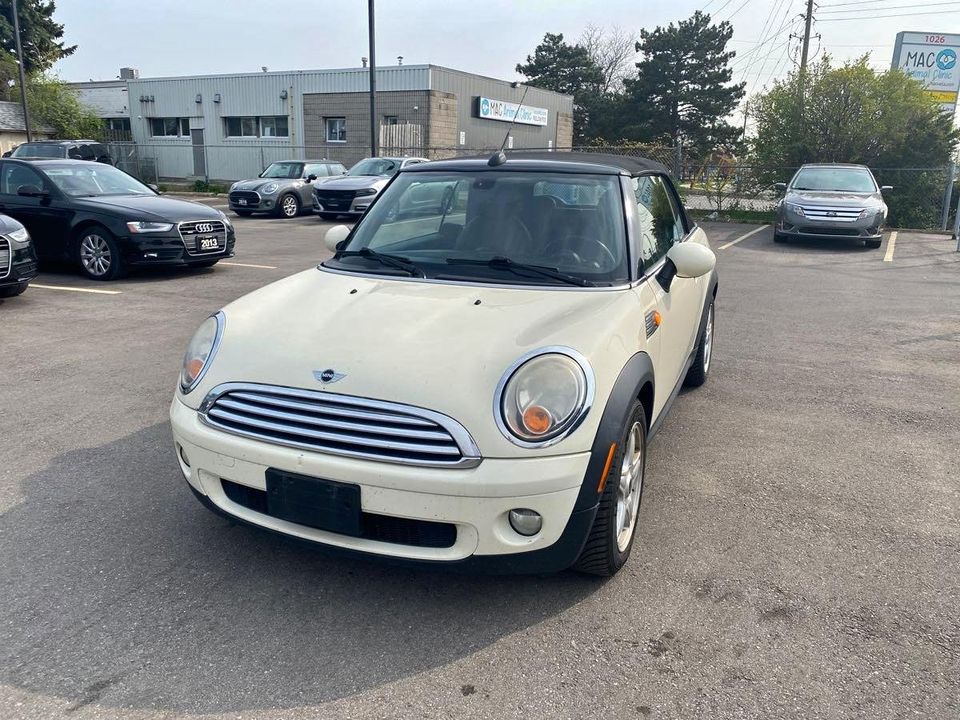 Second Hand 2010 MINI cooper 2dr convertible For Sale Oakville, Ontario