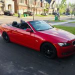 Second Hand 2008 BMW 335i red hard top convertible For Sale Brampton, Ontario Gallery Image