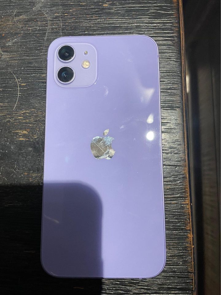Second Hand Mint Condition iPhone 12 – 64GB Purple For Sale Red Deer, Alberta Gallery Image